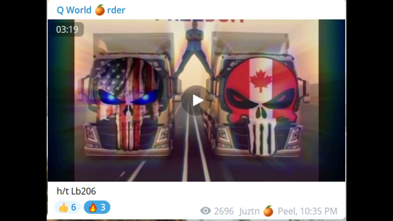 The Truckers Are Marching Through We Need Some More Heat