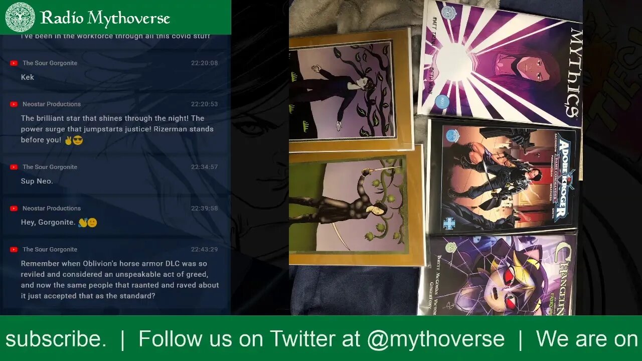 Radio #Mythoverse 8/22/2020
