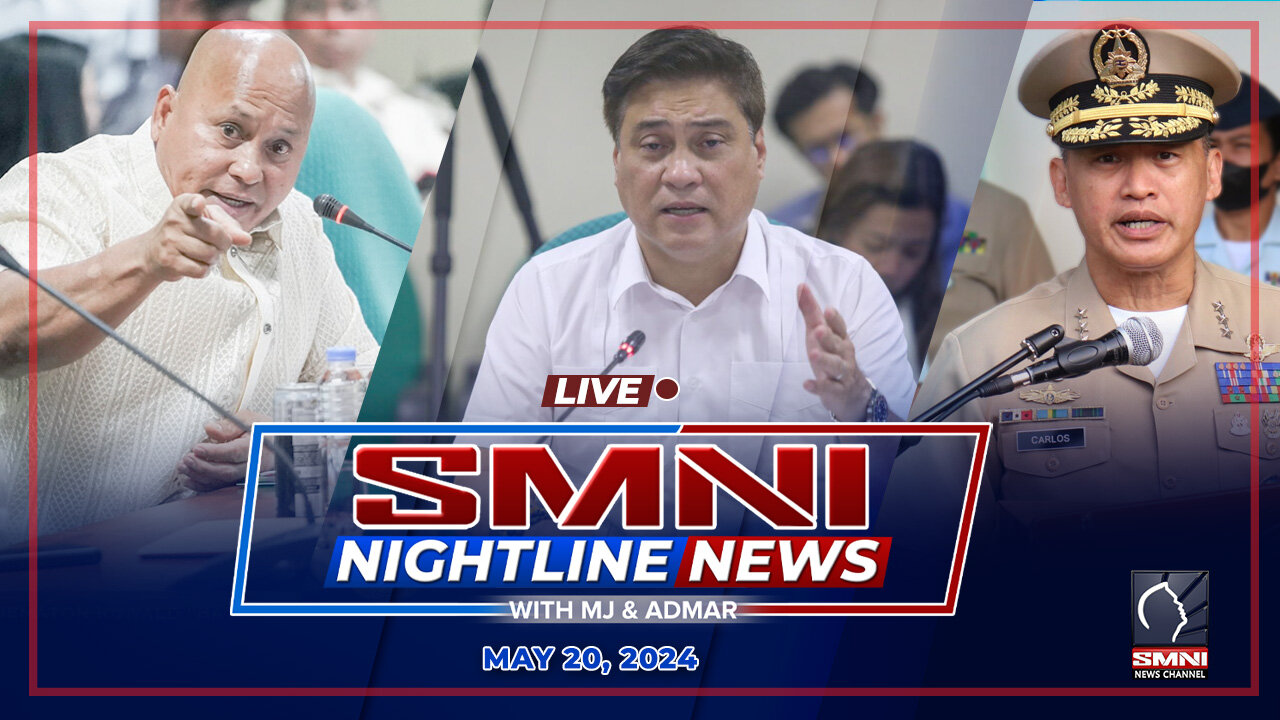 LIVE: SMNI Nightline News with Admar Vilando & Jade Calabroso | May 20, 2024