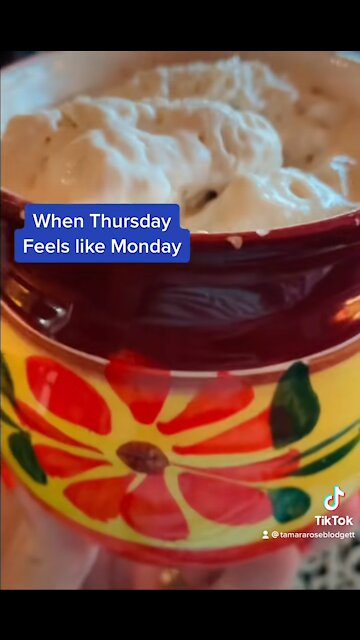 I have cream on feed days - which I adore 💕