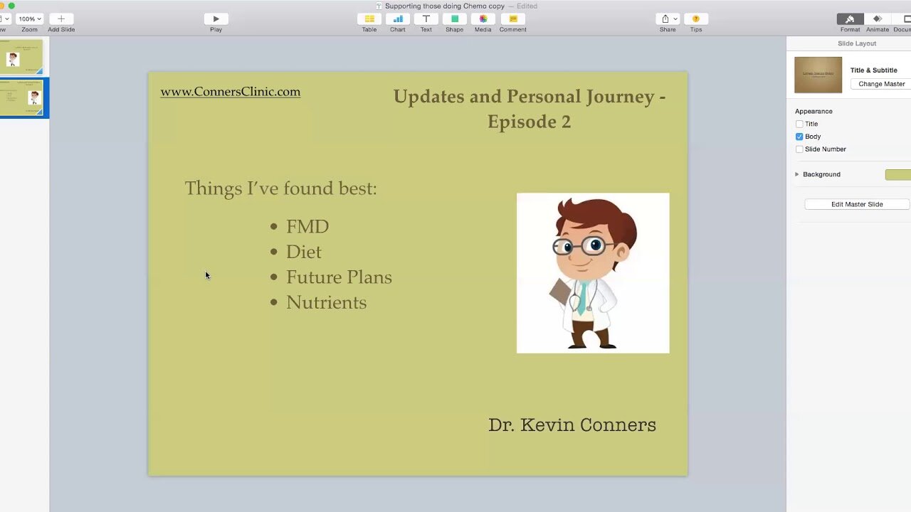 Episode 2 - My Personal Journey | Dr. Kevin Conners - Conners Clinic