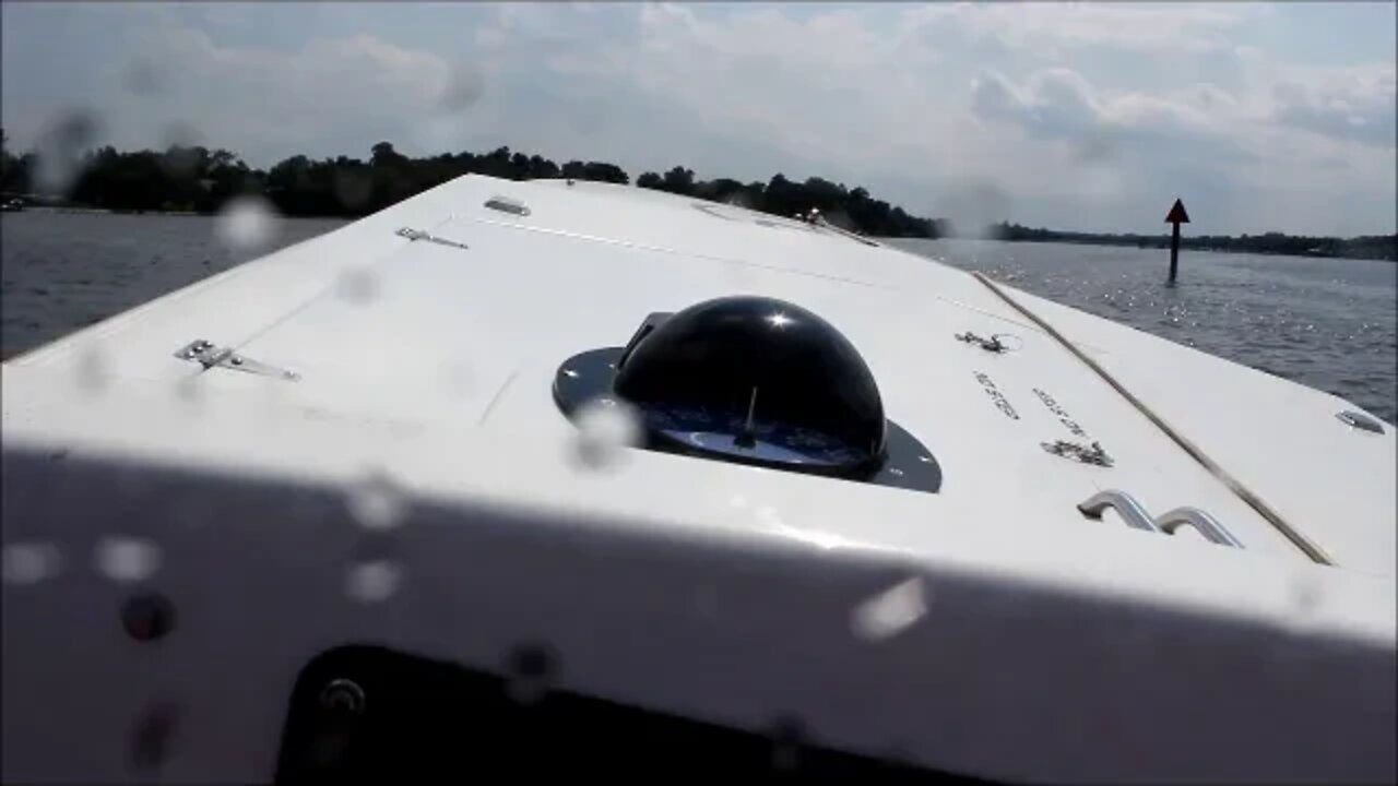 Nova 24 Race Boat - New Motors First Test Run - Long Version