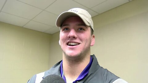 Kansas State Football | Ben Sinnott Postgame Interview | K-State 31, Baylor 3