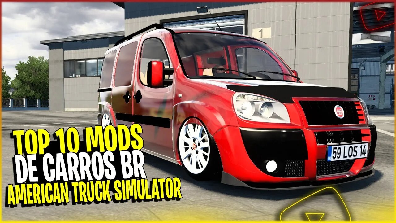 ▶️Top 10 Mods de Carros Brasileiros para Euro Truck Simulator 2 1.45