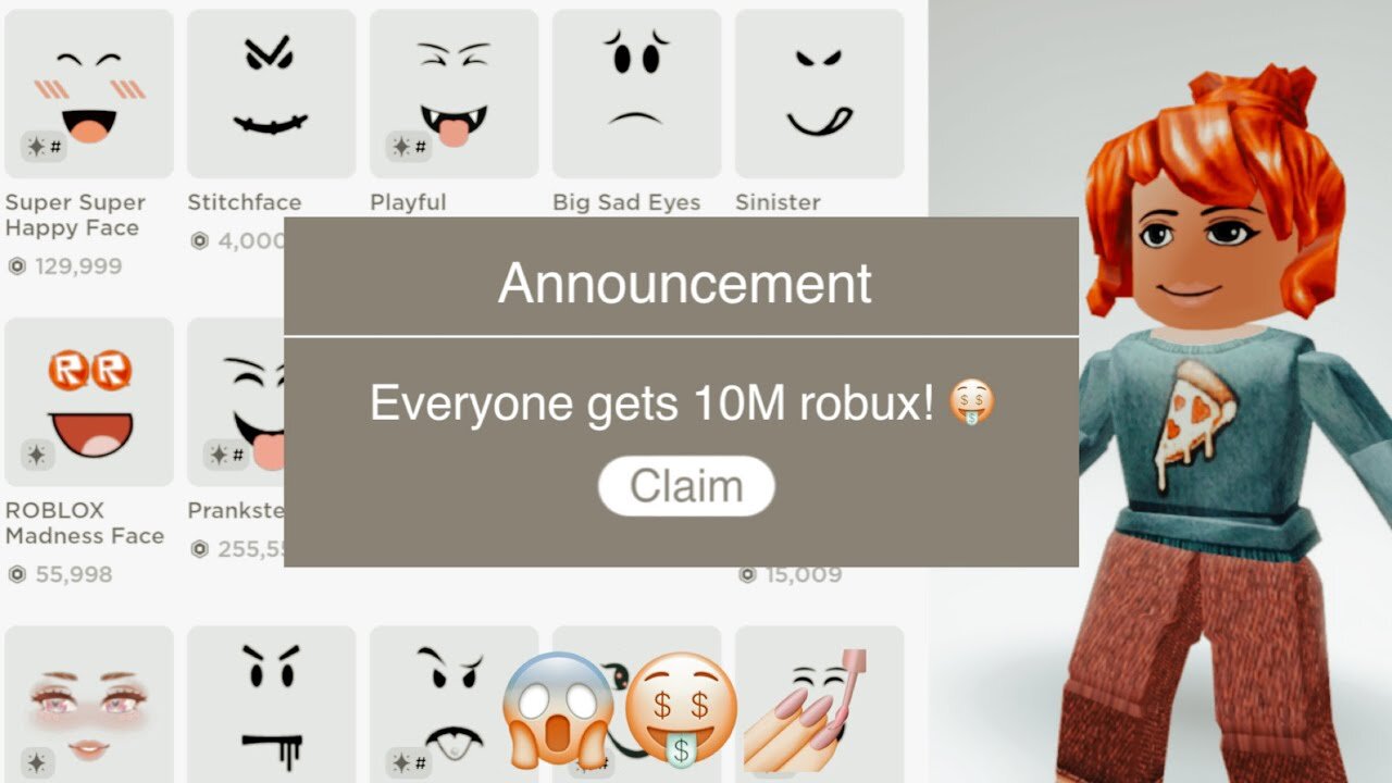 POV: Everyone Gets 10M Robux 😱🤭🤑