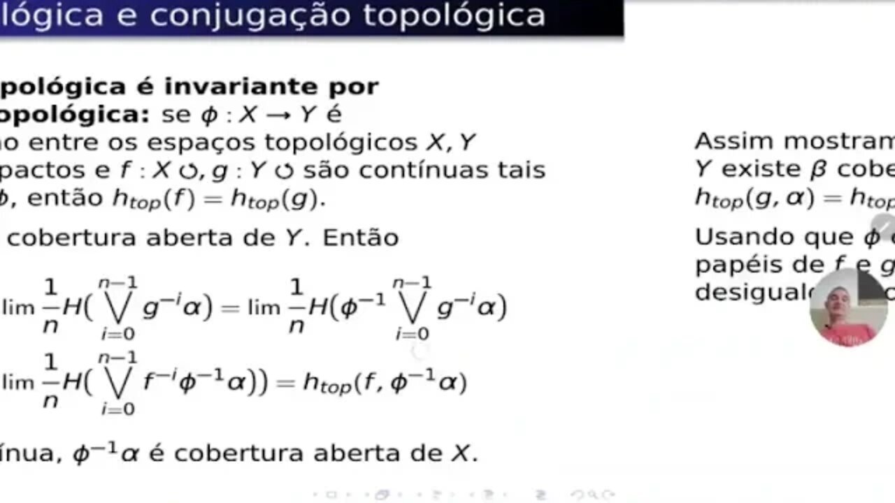 Teoria Ergódica: Entropia topológica via coberturas abertas