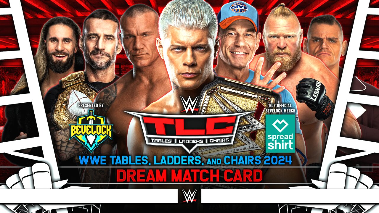 WWE TLC 2024 - Dream Match Card