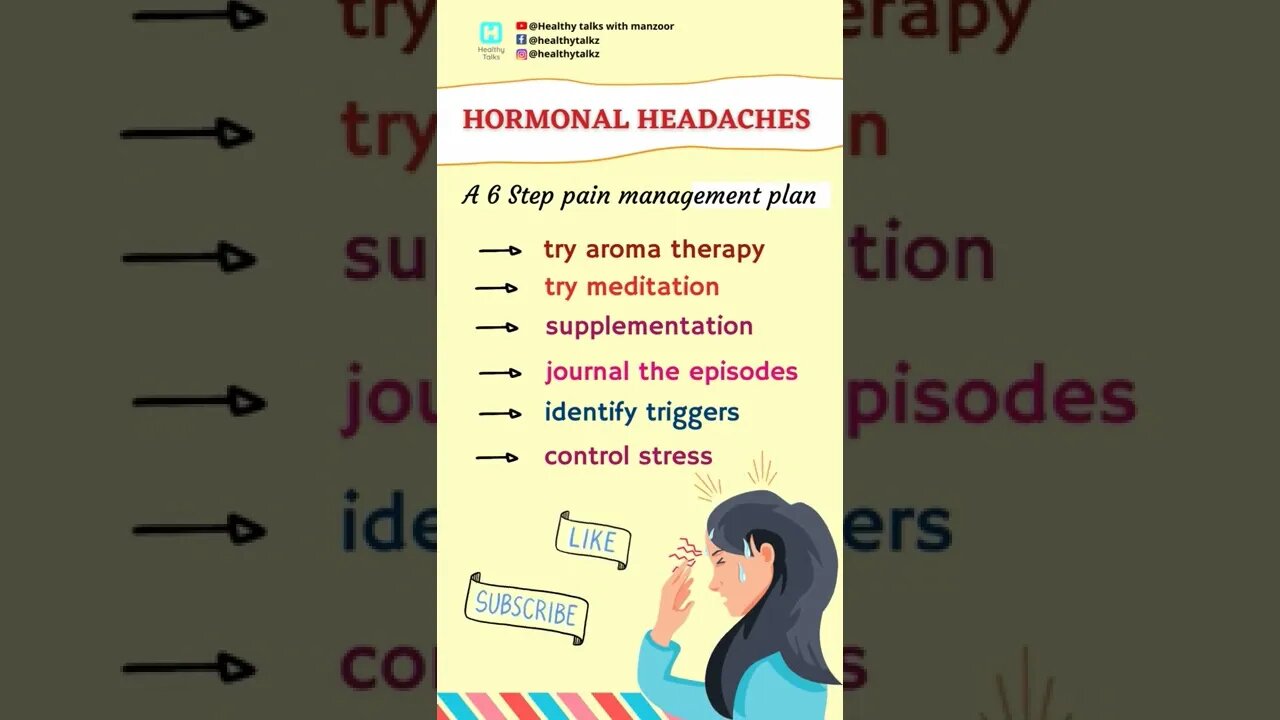 Hormonal Headache #shorts
