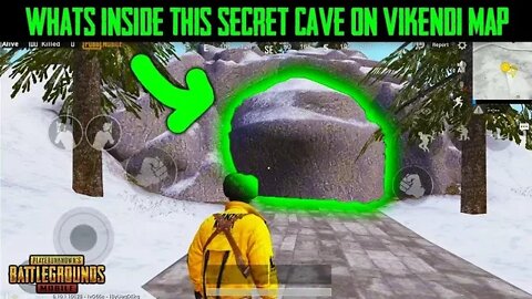 Secret cave on vikendi map😂😂#pubg