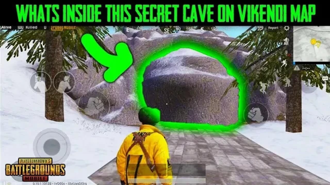 Secret cave on vikendi map😂😂#pubg