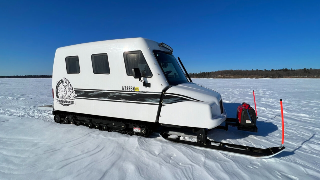 Ice Fisherman's Dream Vehicle "The SnoBear"