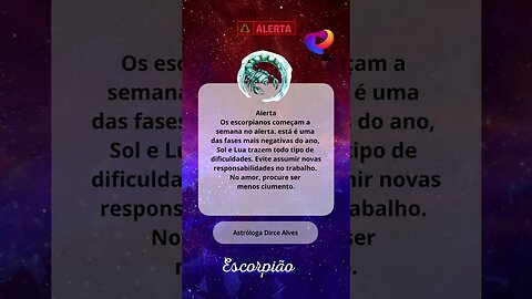 HORÓSCOPO EM ALERTA HOJE #ESCORPIÃO 16/10/23 - CONFIRA AQUI! #shotrs