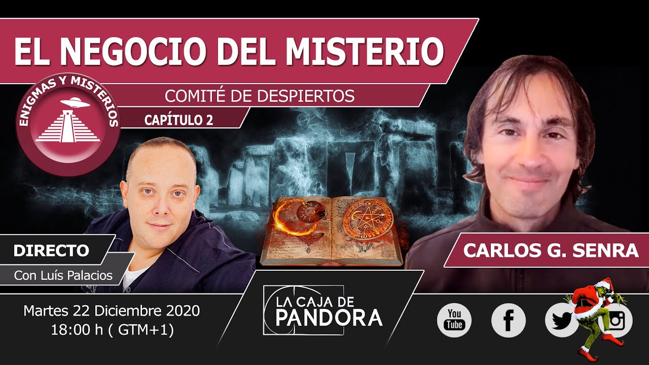 COMITÉ DE DESPIERTOS cap.2: El negocio del Misterio con Carlos G. Senra