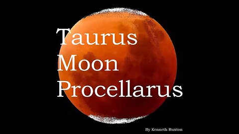 Taurus Moon Procellarus