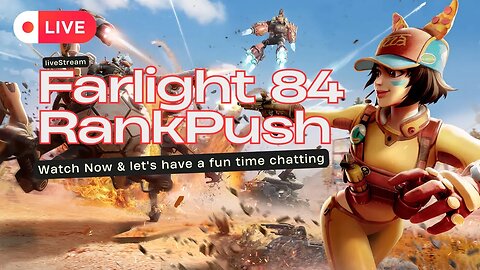 Intense RankPush Farlight 84, Overwatch 2 & Call Of duty Warzone 2 Live come Join Us