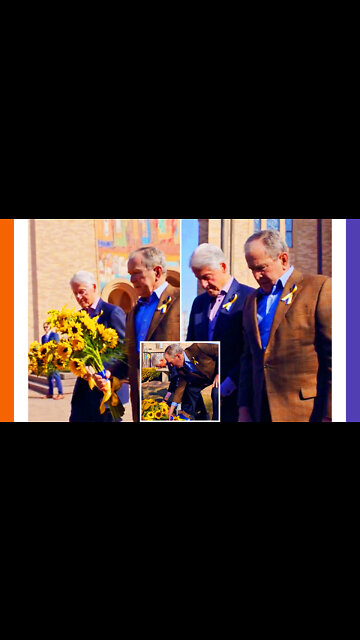 Clinton & Bush Pretend To Care About Ukraine