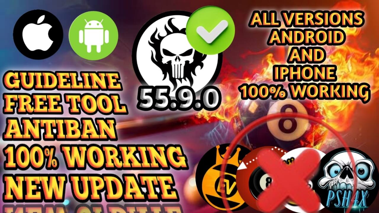 8 Ball Pool Guideline Aim Tool 🔥 Antiban 2024 #8ballpoolaimhack