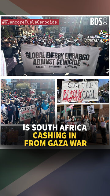 IS SOUTH AFRICA CASHING IN FROM GAZA WAR