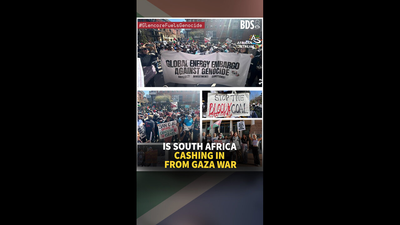 IS SOUTH AFRICA CASHING IN FROM GAZA WAR