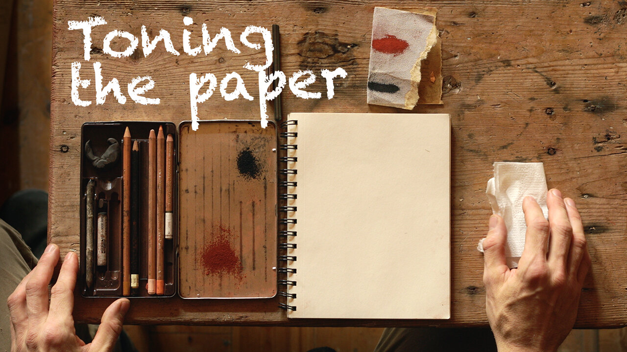 How to Prepare Toned Paper Drawings like Odd Nerdrum