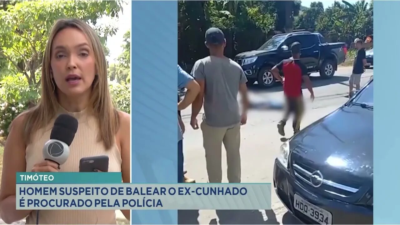 Timóteo: Homem suspeito de balear ex-cunhado é procurado pela polícia