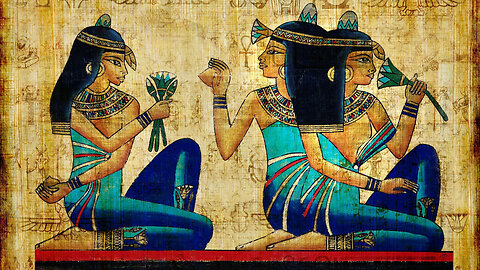 ASMR | History of Ancient Egypt - whisper with Rain/Ambient Music to help study, sleep, relax