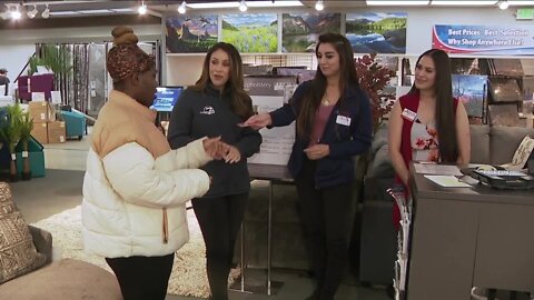 Lakewood woman moves back in to new apartment thanks to donations from Denver7 Gives viewers