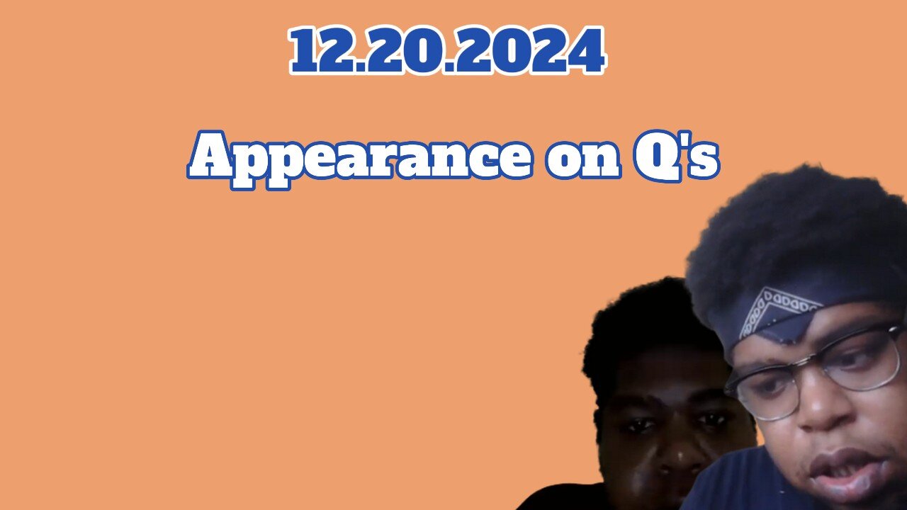 12.20.2024 - Appearance on Q's