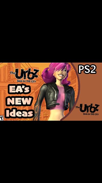 New Sims Stuff Pack / EA's New Ideas Video Game #shorts [Urbz Sims in the City PS2]