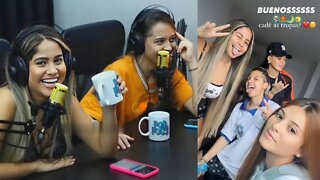 RAISSA OLIVEIRA E LARISSA LEITE ACORDANDO GABY LOPES E LUA DA HORA🤣🤣🤣