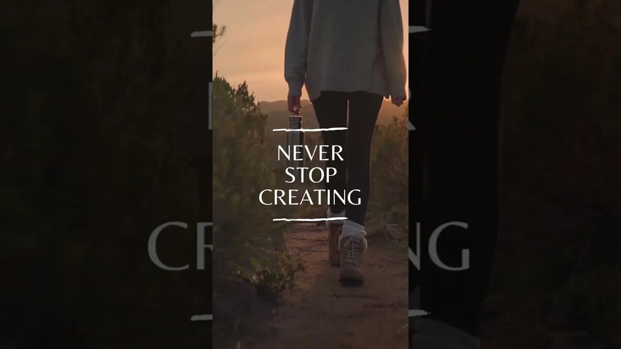 Give yourself space to create #selfcare #nature #creative