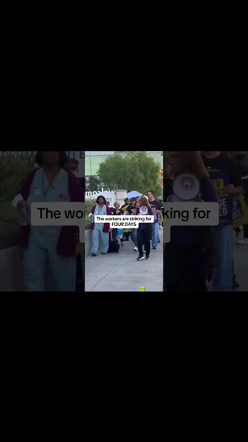 Over 75,000 Kaiser Permanente workers are on strike in the largest strike in US healthcare history