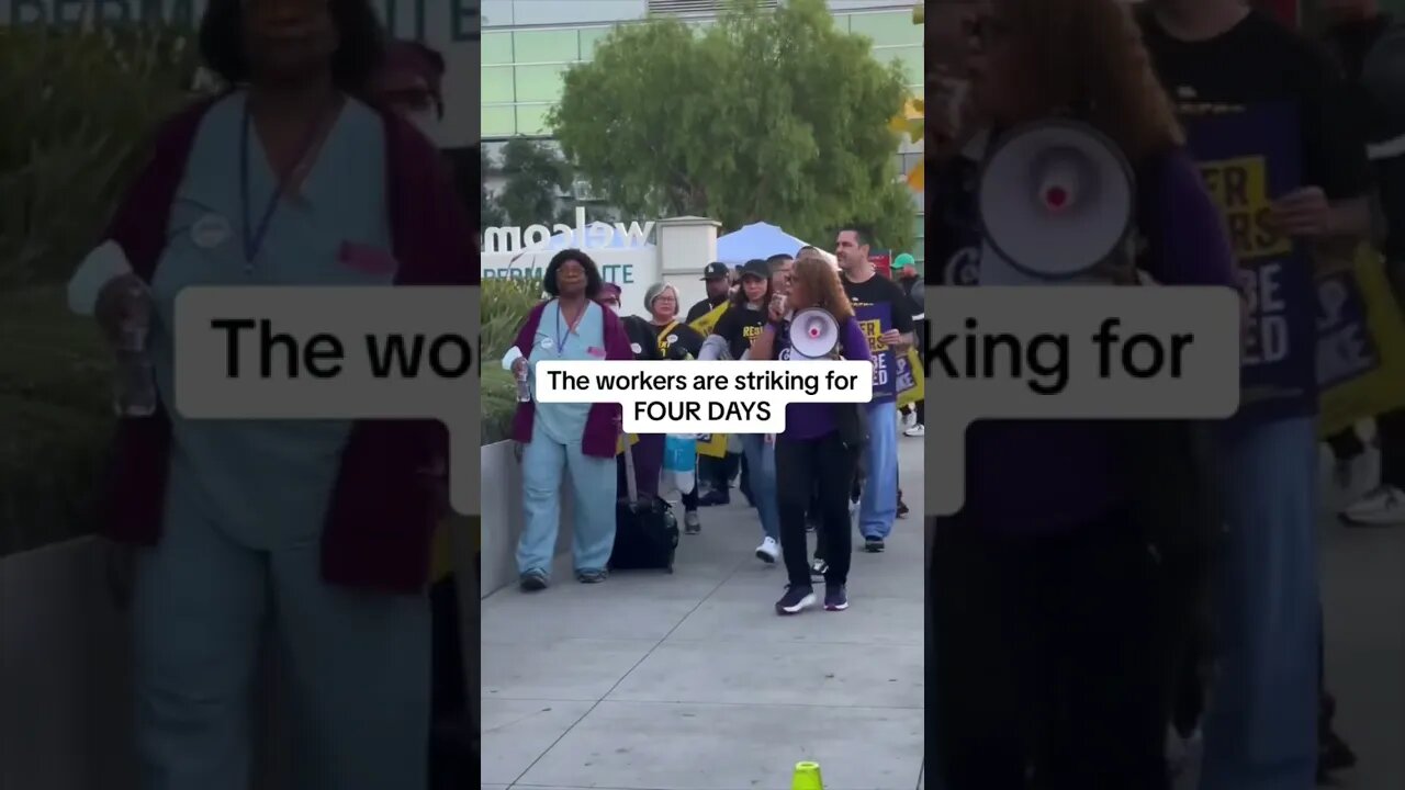 Over 75,000 Kaiser Permanente workers are on strike in the largest strike in US healthcare history