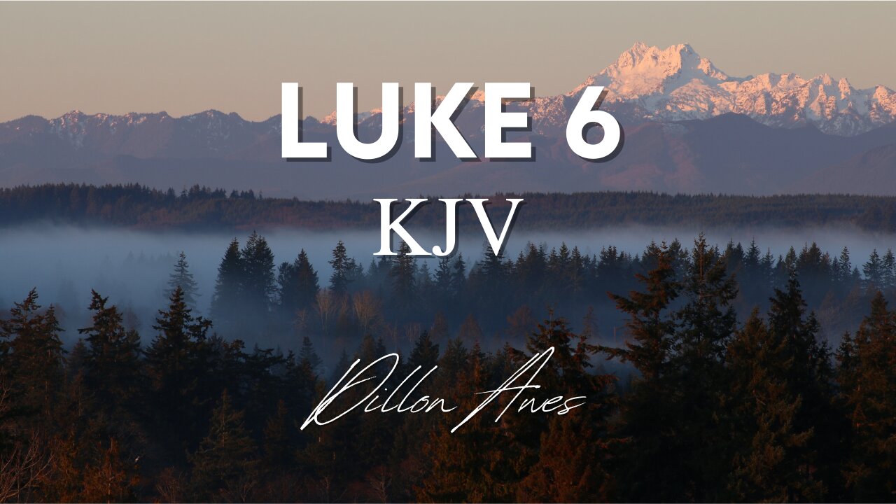 Luke 6 - King James Audio Bible Read By Dillon Awes