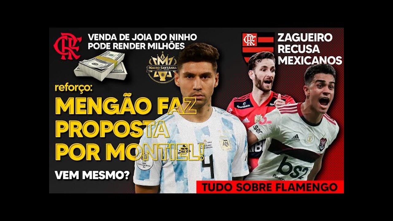 REFORÇO: FLAMENGO FAZ PROPOSTA POR LATERAL DA EUROPA! VENDA DE JOIA PODE RENDER MILHÕES! CEBOLINHA