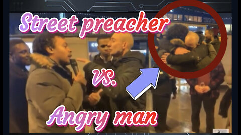 David Lynn vs angry man! Love wins!