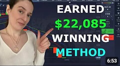 earned $22,085 my winning method | Best Pocketoption strategy