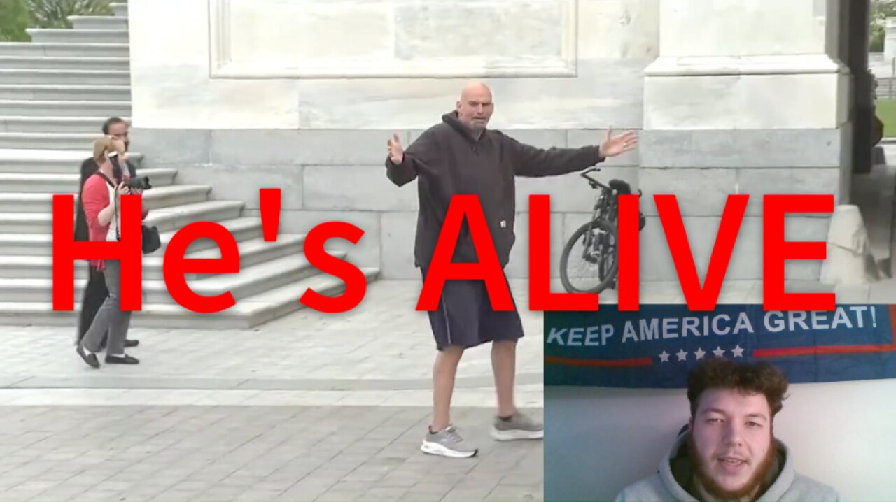 Fetterman Lost at Capitol Hill