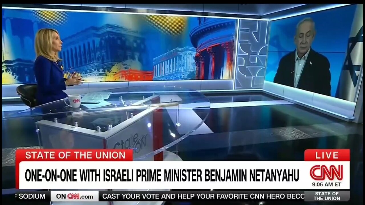 Netanyahu Schools CNN's Bash On War