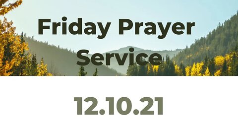 Friday Service // Пятница Служение Техас (Texas) - 12/10/2021