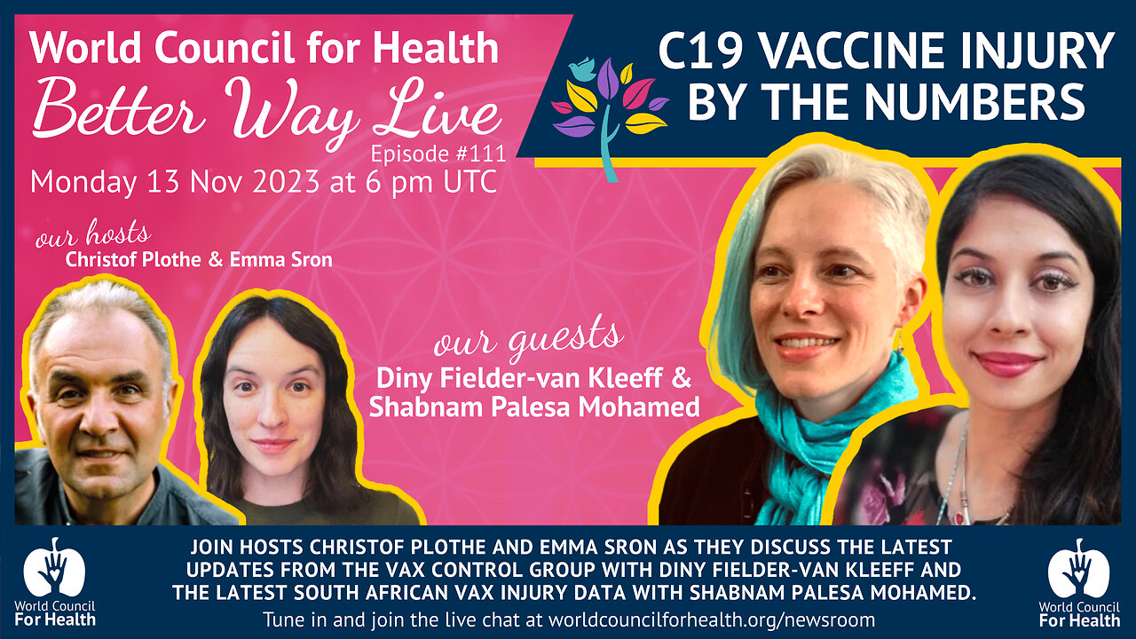 C19 Vaccine Injury by the Numbers | Better Way Live Episode #111