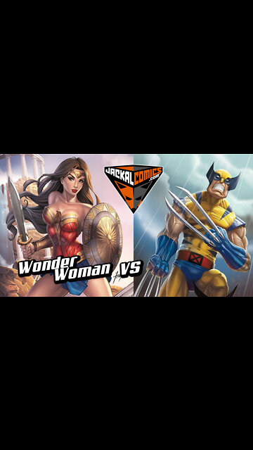 WONDERWOMAN Vs. WOLVERINE - Comic Book Battles: Who Would Win In A Fight?