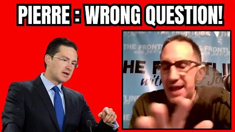 Poilievre Calls Out Trudeau...But Asks the Wrong Question!