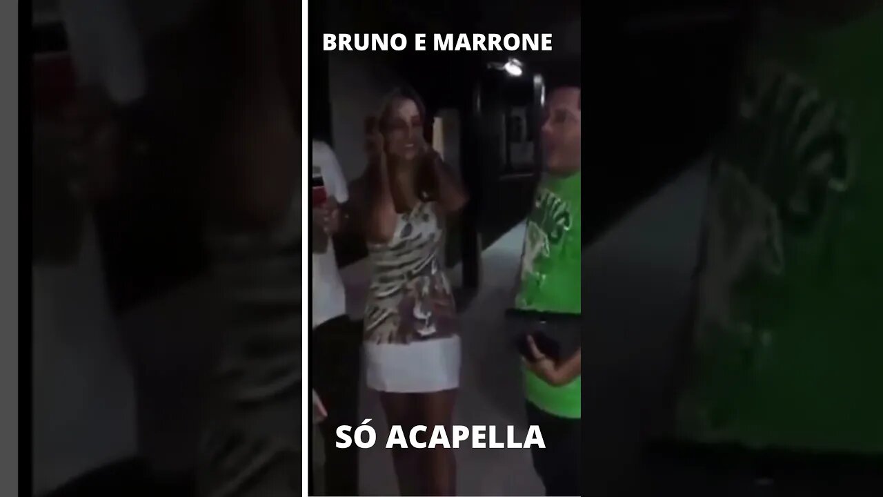 #Shorts BRUNO & MARRONE SÓ ACAPELLA