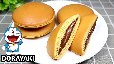 surprise your kids with dora cake / dorayaki recipe / ASMR