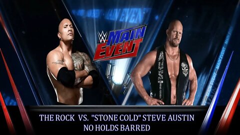 WWE 2k22 The Rock Vs Stone Cold Match