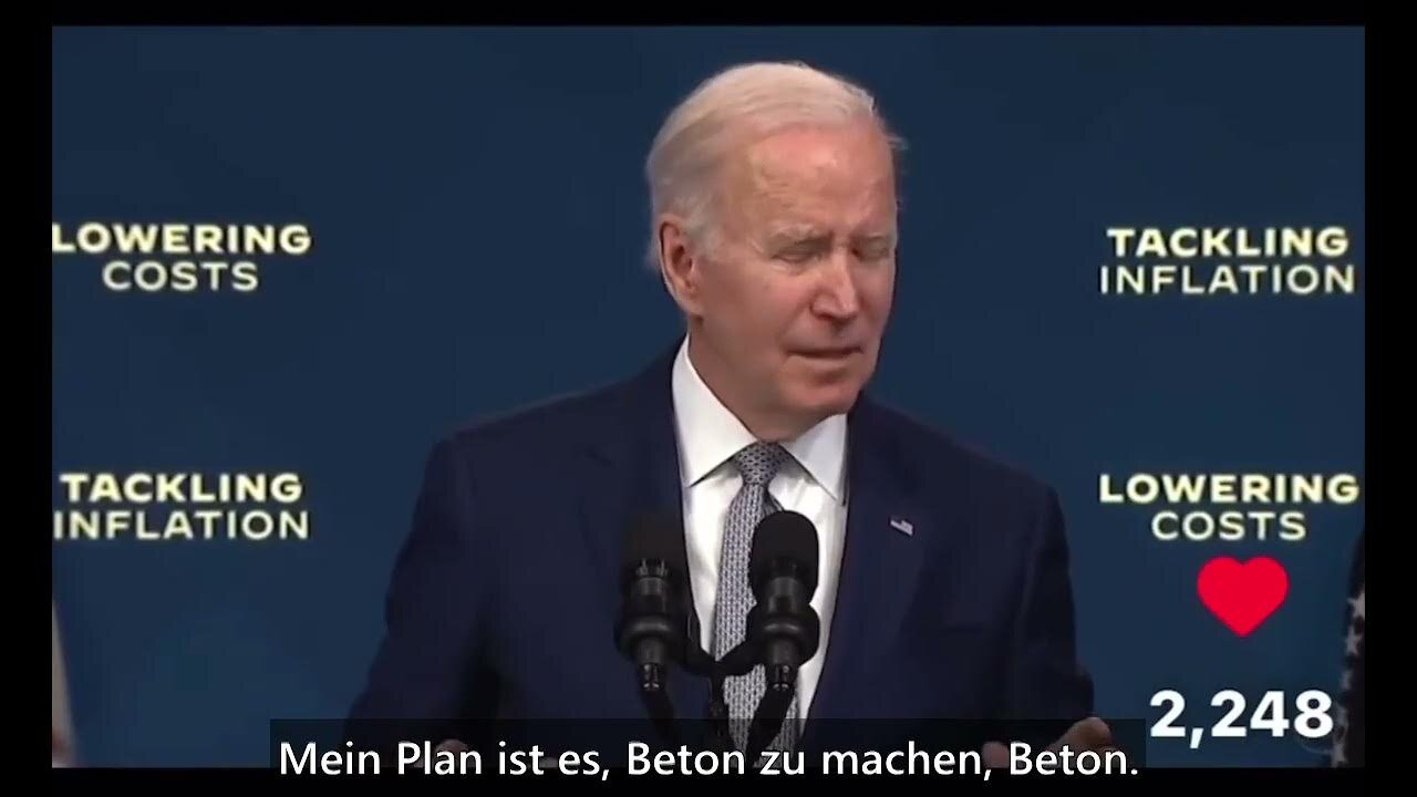 JOE BIDEN-Kompilation der Verwirrung(dt. UT)@Augen Auf Medien Analyse🙈