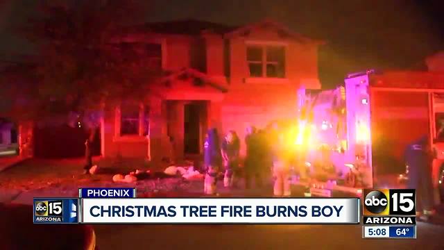 House fire caused by faulty Christmas tree wire in Phoenix