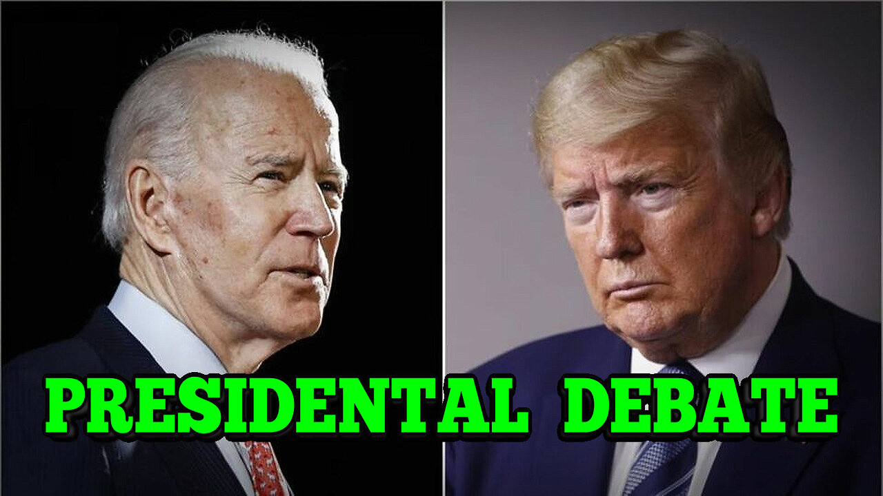 LIVE COVERAGE: 2024 Presidential Debate Joe Biden and Donald Trump.