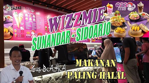 GUS BAHA makanan paling halal review WIZZMIE Sunandar Sidoarjo